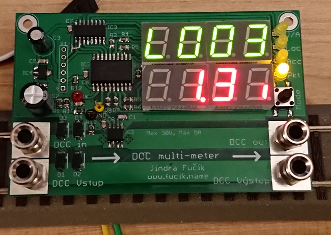 DCC meter loco decoder