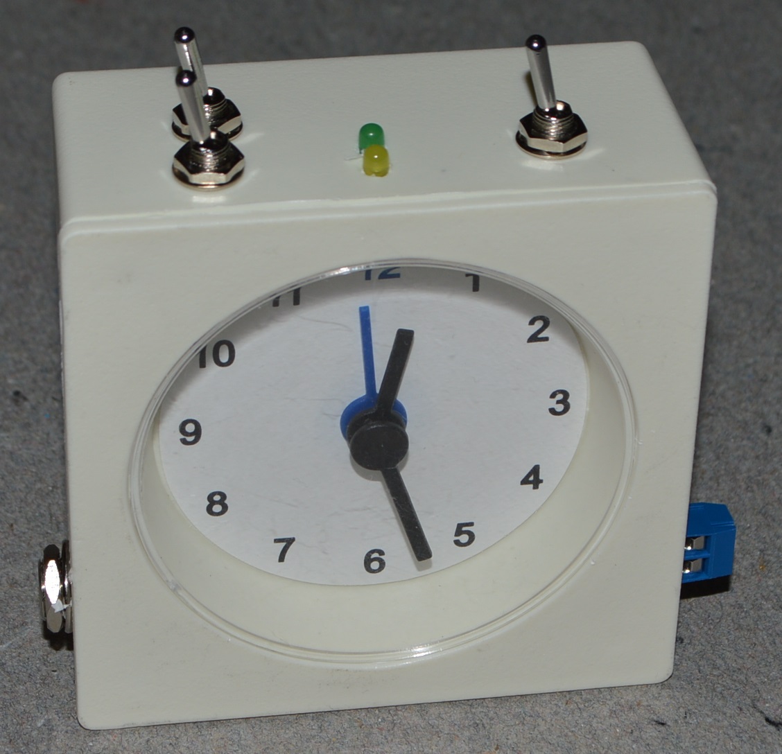 "Bash" a fast clock with hands Model Railroad Hobbyist magazine